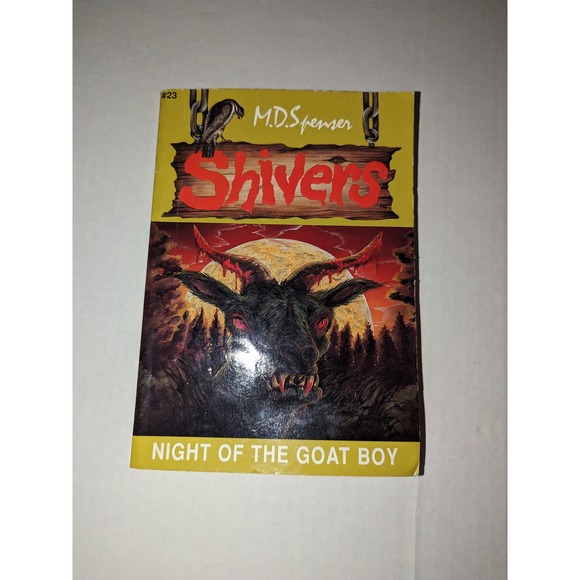 Vintage 1996 Shivers #23 Night of The Goat Boy M.D.Spenser PB Book Rare - Picture 1 of 6